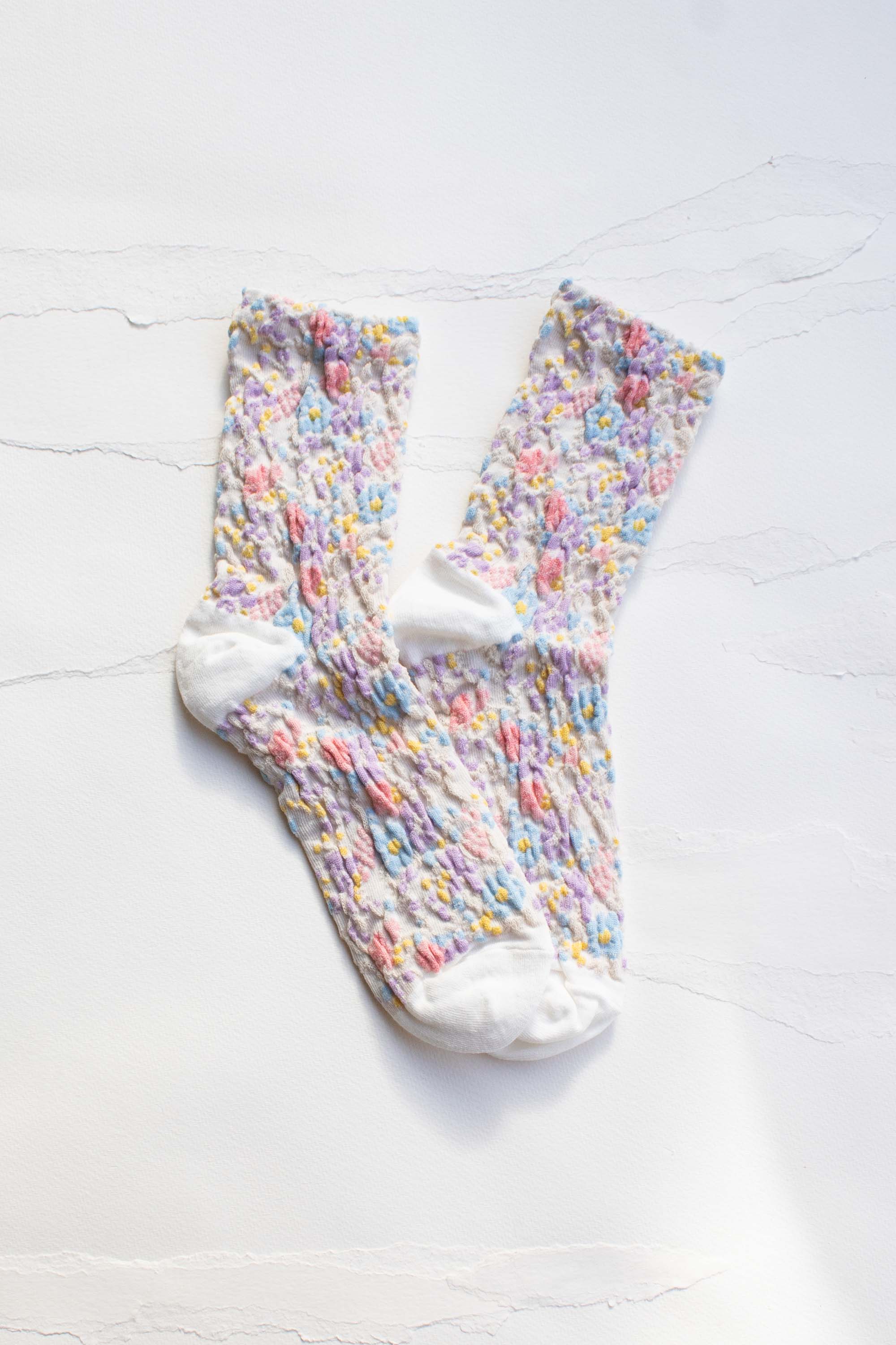 Women's Aurora Floral Casual Socks