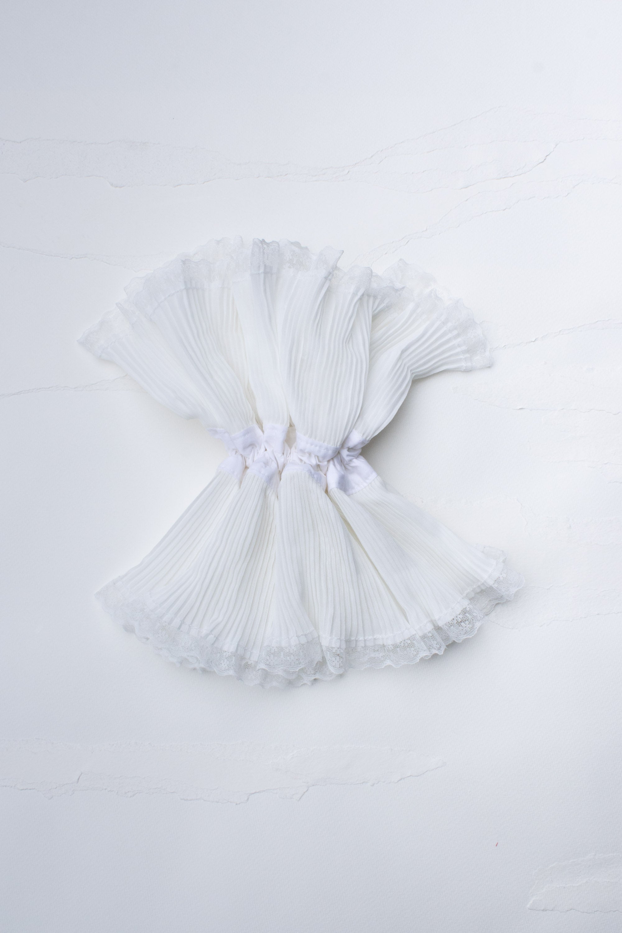 Ruffled Chiffon Hair Scrunchies